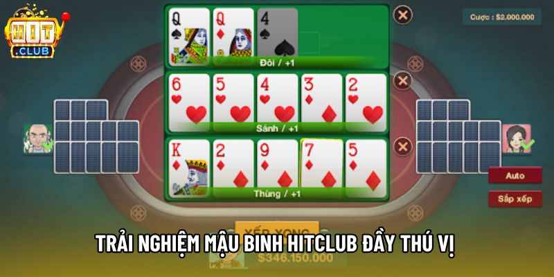 Trải nghiệm mậu binh hitclub đầy thú vị 