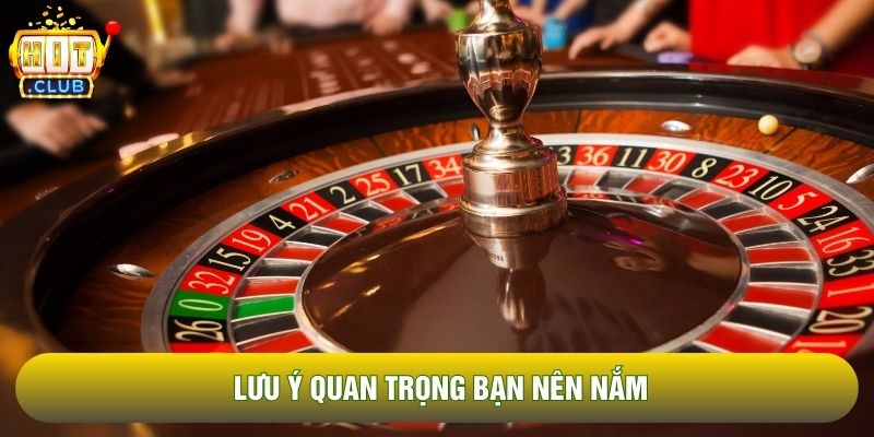Lưu ý quan trọng bạn nên nắm